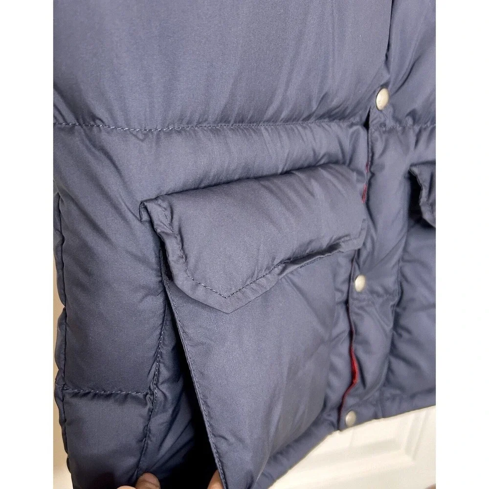 POLO RALPH LAUREN BOYS REVERSIBLE VEST DOWN JACKET 18-20XL PUFFER RED NAVY